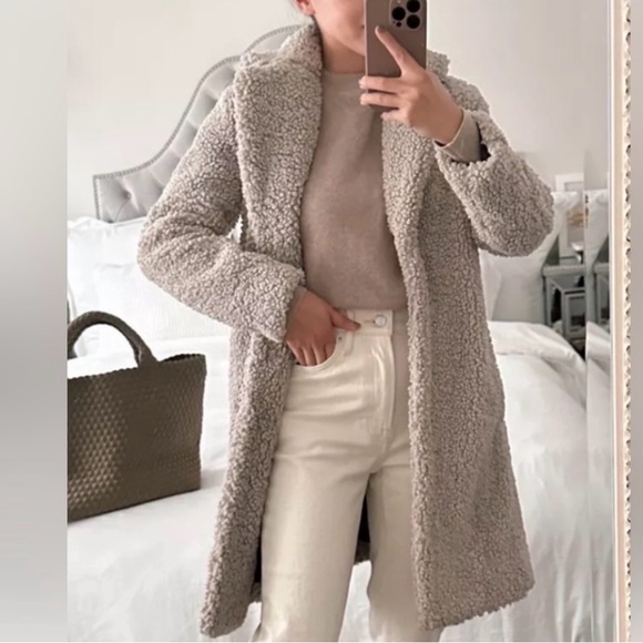 J. Crew  Teddy Coat size Small - Picture 3 of 9